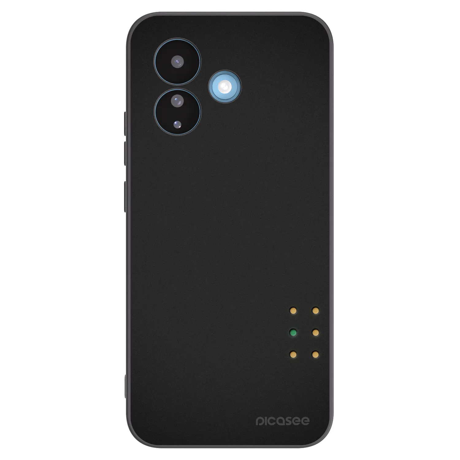 Picasee silikonski črni ovitek za Xiaomi Redmi Note 17 Pro 5G - Pulse