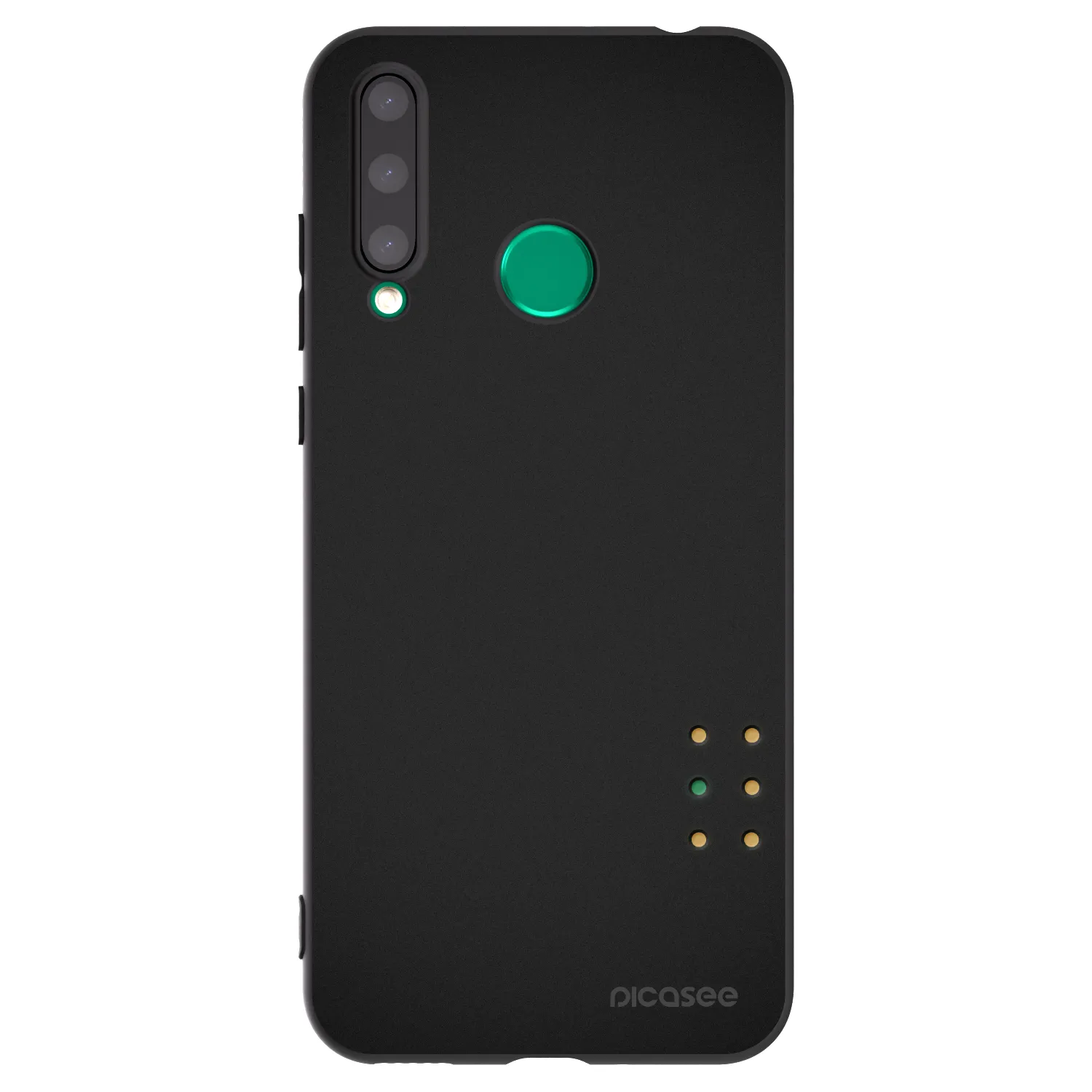 Picasee silikonski črni ovitek za Honor 20 Lite - Pulse