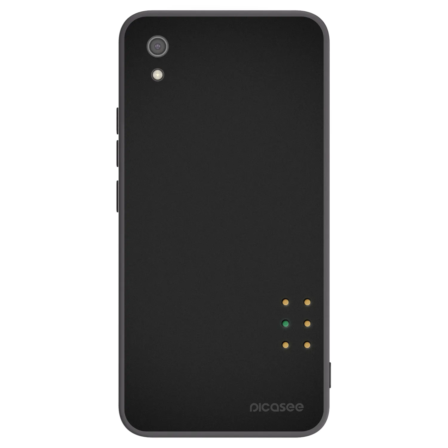Picasee silikonski črni ovitek za Xiaomi Redmi 7A - Pulse