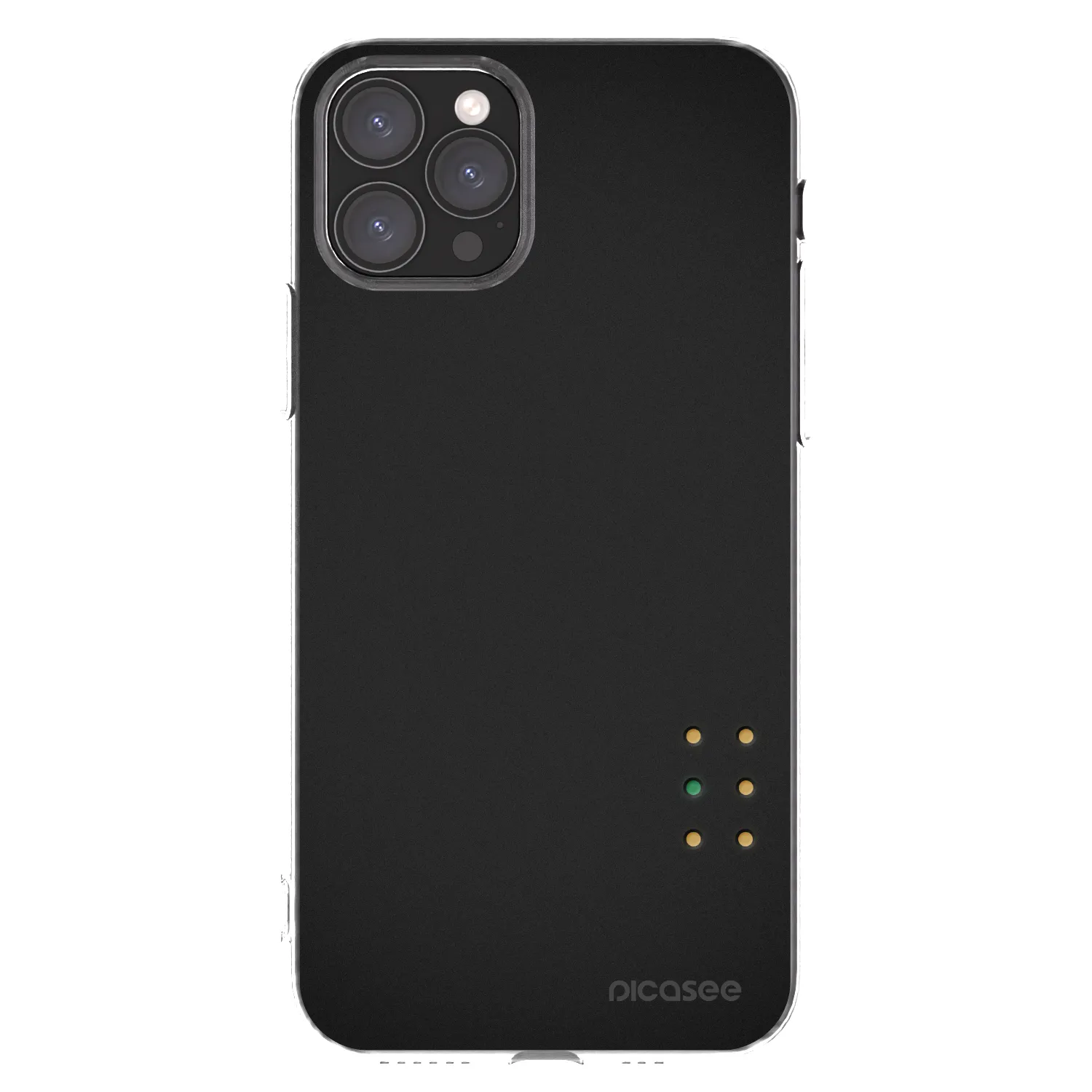 Picasee silikonski prozorni ovitek za Apple iPhone 11 Pro - Pulse