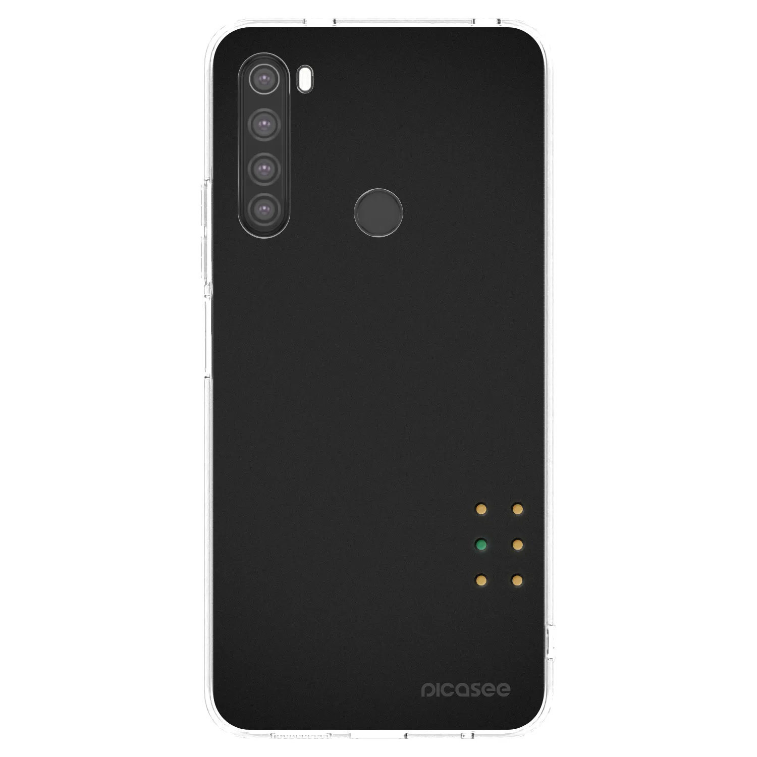 Picasee silikonski prozorni ovitek za Xiaomi Redmi Note 8 - Pulse