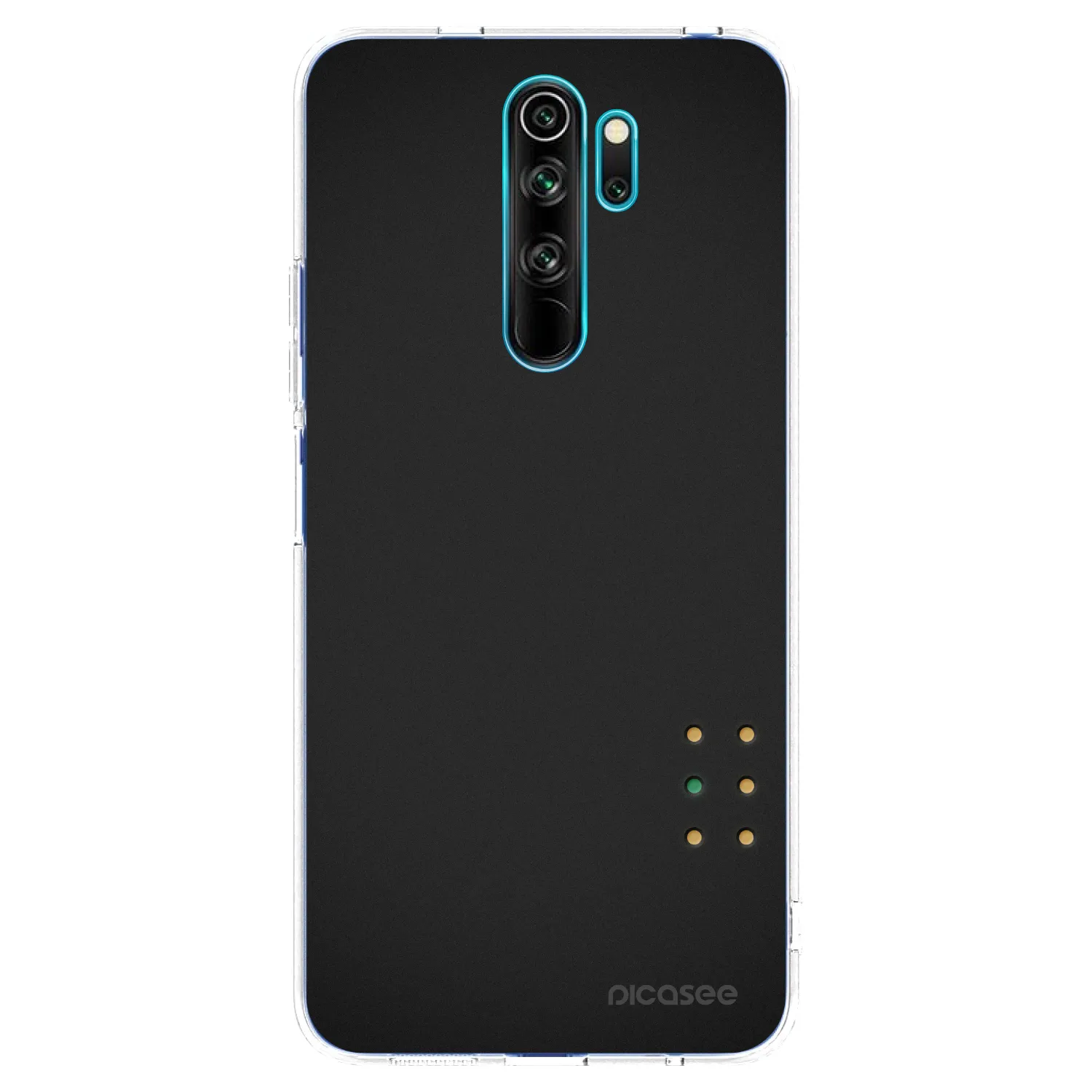 Picasee silikonski prozorni ovitek za Xiaomi Redmi Note 8 Pro - Pulse