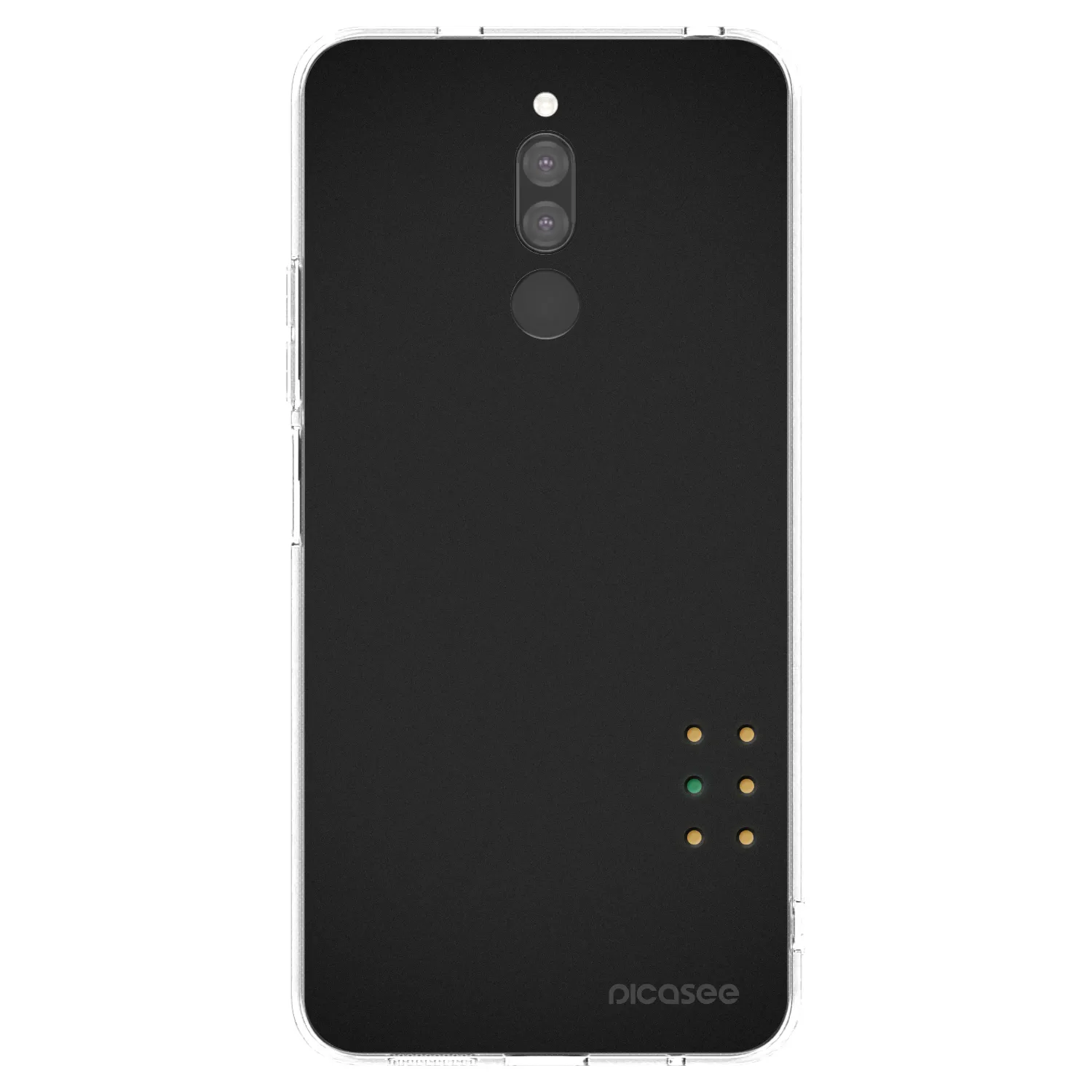 Picasee silikonski prozorni ovitek za Xiaomi Redmi 8 - Pulse