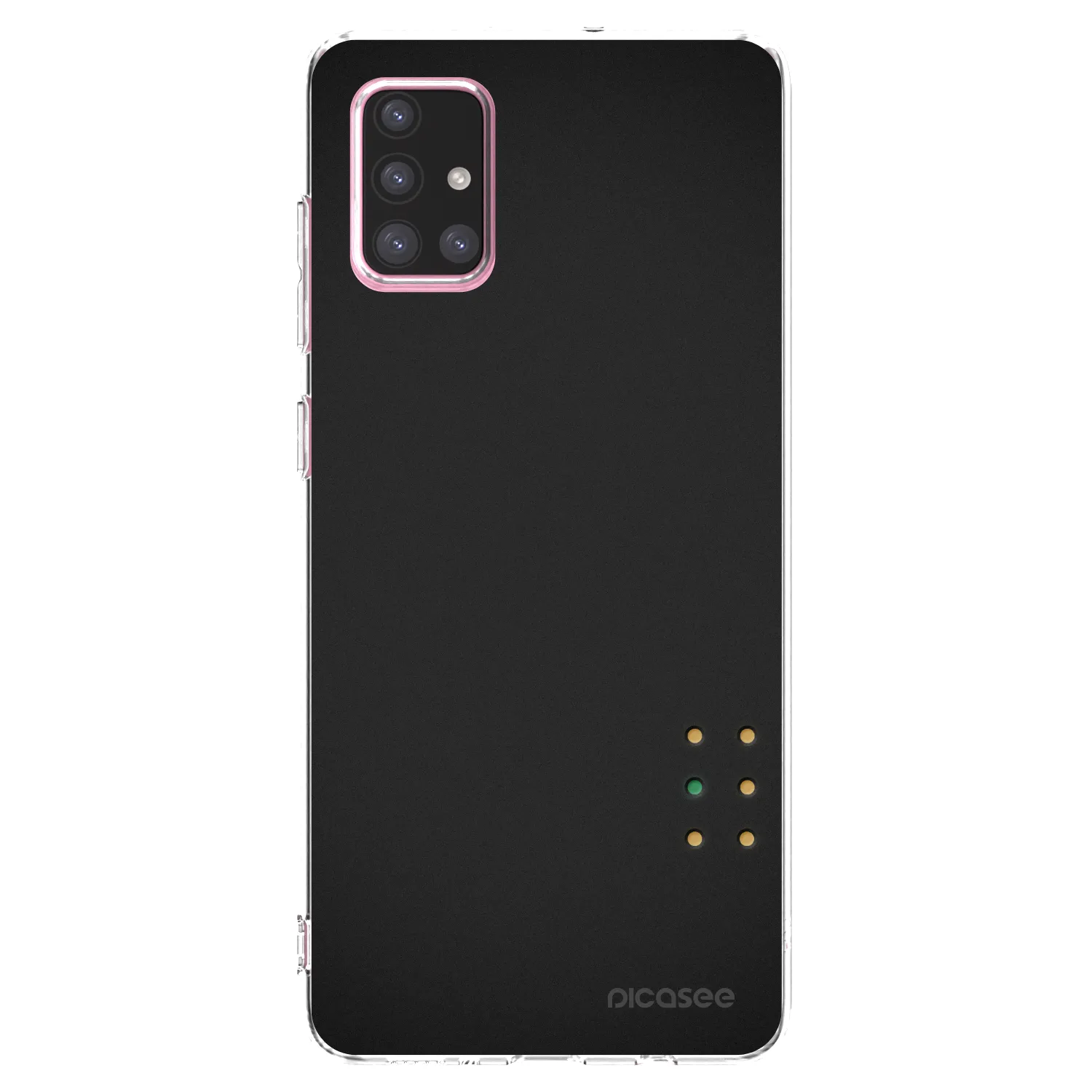 Picasee silikonski prozorni ovitek za Samsung Galaxy A71 A715F - Pulse