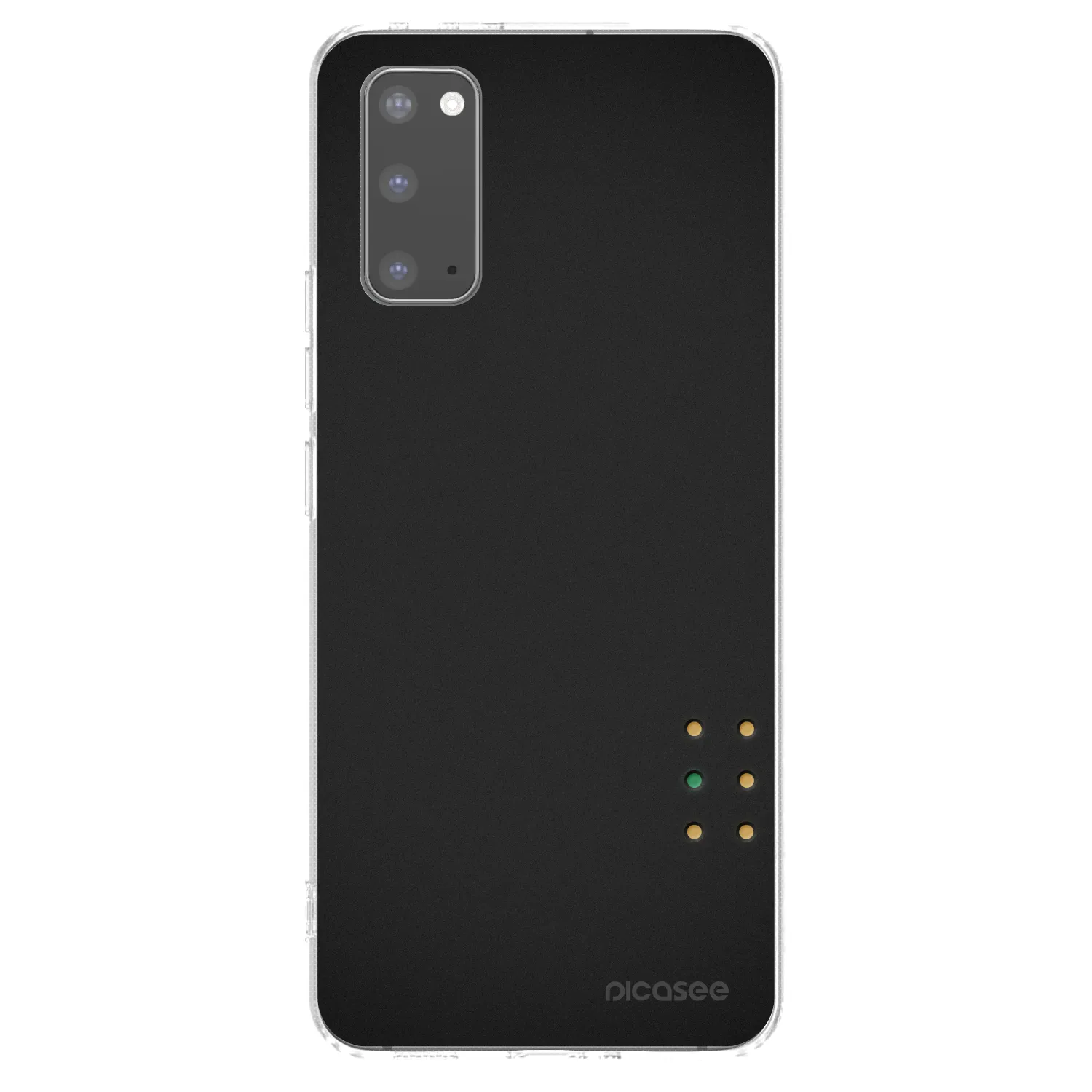 Picasee silikonski prozorni ovitek za Samsung Galaxy S20 G980F - Pulse