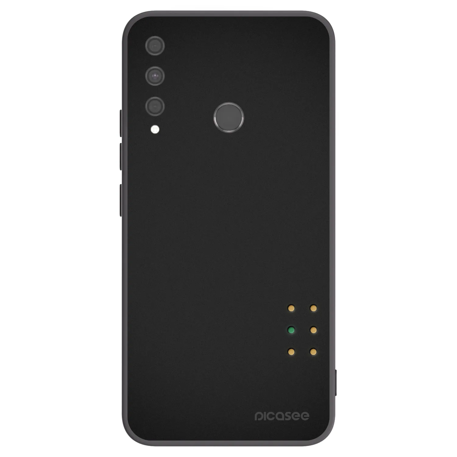 Picasee silikonski črni ovitek za Huawei P40 Lite E - Pulse