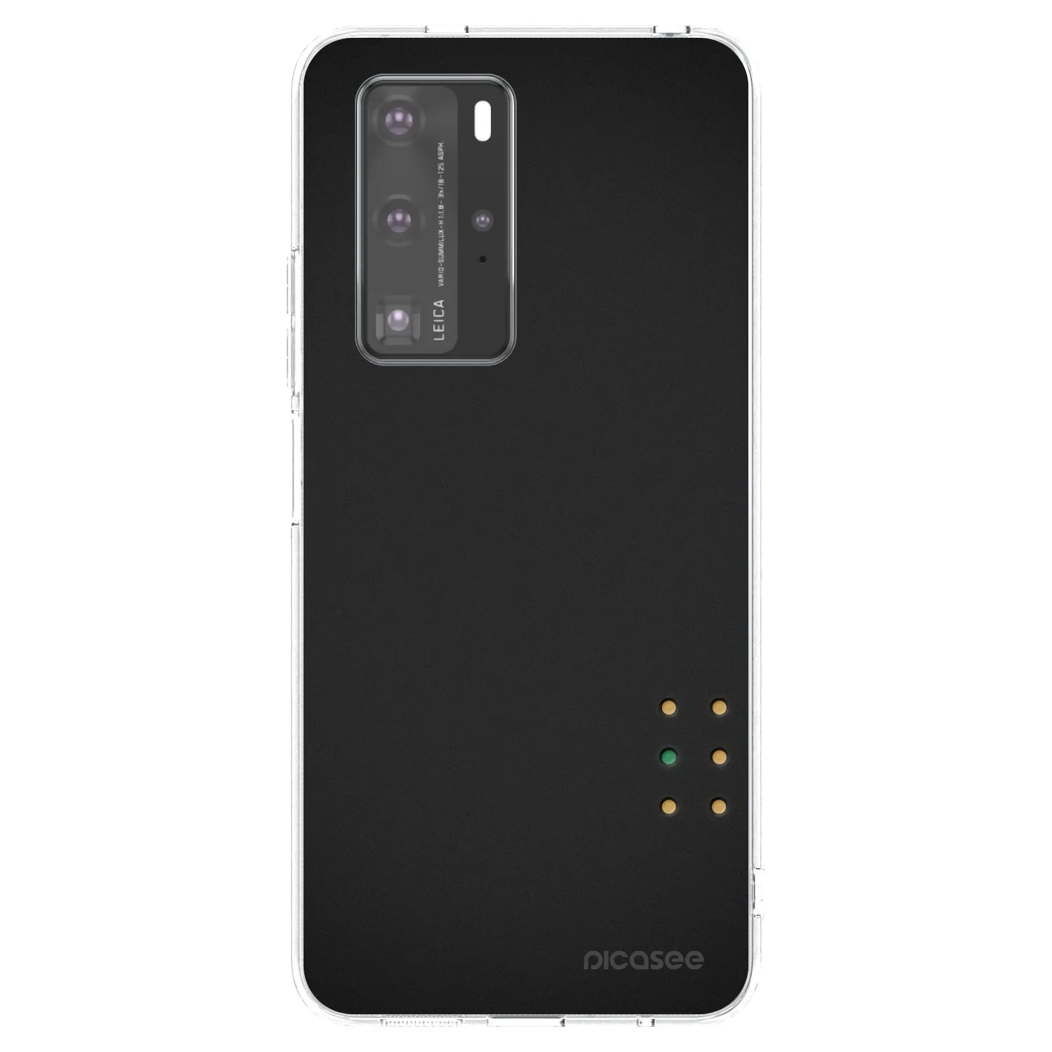Picasee silikonski prozorni ovitek za Huawei P40 Pro - Pulse