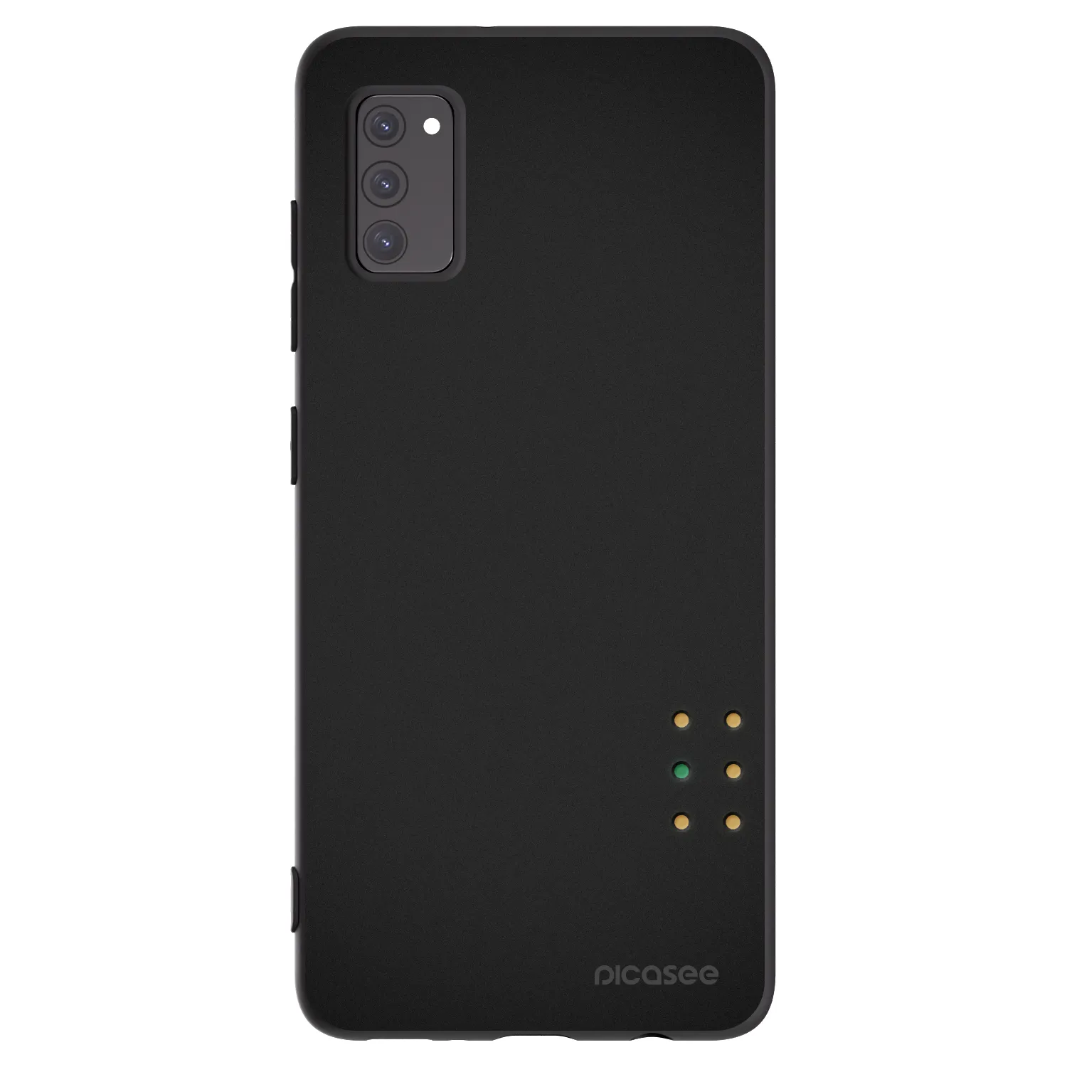 Picasee silikonski črni ovitek za Samsung Galaxy A41 A415F - Pulse