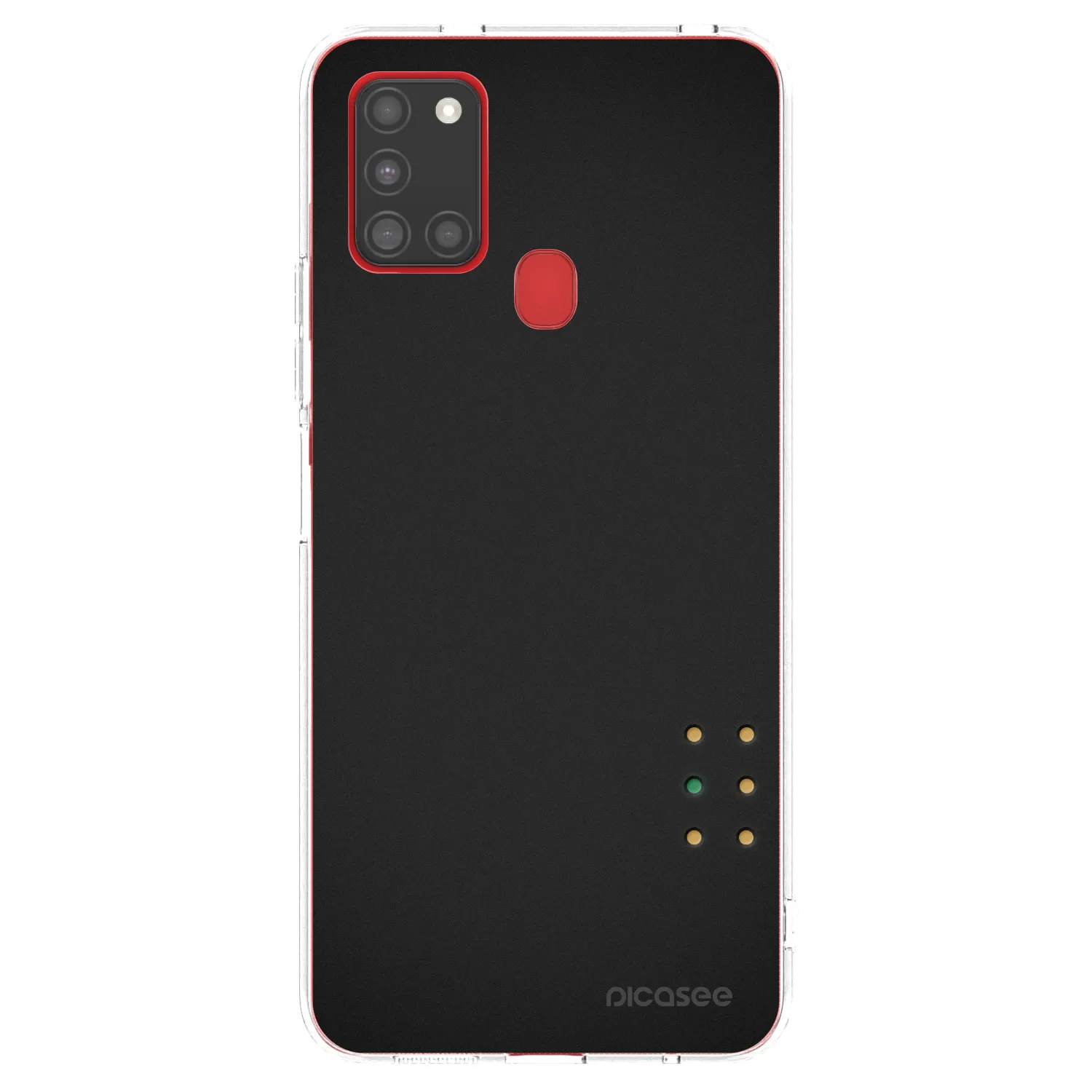 Picasee silikonski prozorni ovitek za Samsung Galaxy A21s - Pulse