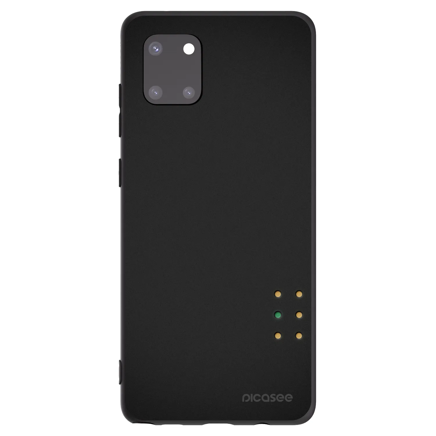 Picasee silikonski črni ovitek za Samsung Galaxy Note 10 Lite N770F - Pulse