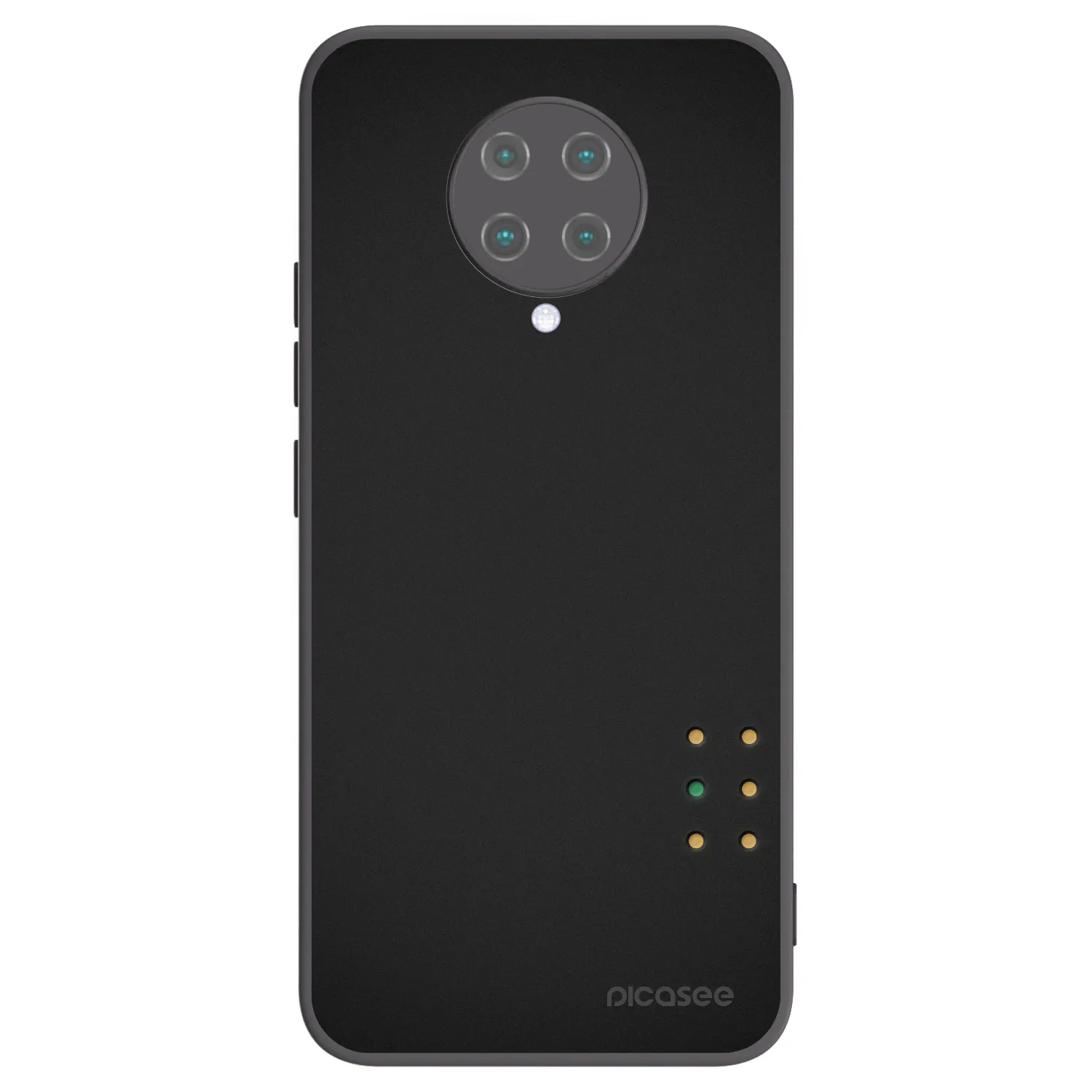 Picasee silikonski črni ovitek za Xiaomi Poco F2 Pro - Pulse