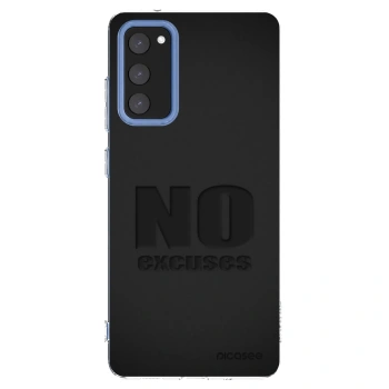 Picasee silikonski prozorni ovitek za Samsung Galaxy S20 FE - No Excuses
