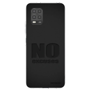 Picasee silikonski prozorni ovitek za Xiaomi Mi 10 Lite - No Excuses
