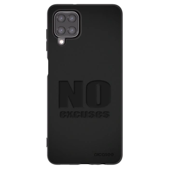 Picasee silikonski črni ovitek za Samsung Galaxy A12 A125F - No Excuses