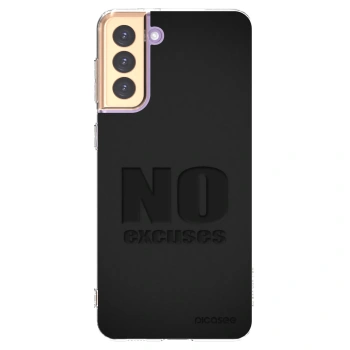 Picasee silikonski prozorni ovitek za Samsung Galaxy S21+ 5G G996F - No Excuses