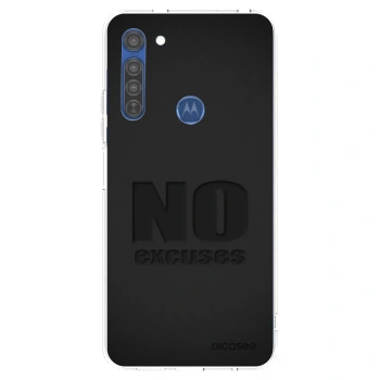 Ovitek za Motorola Moto G8 - No Excuses