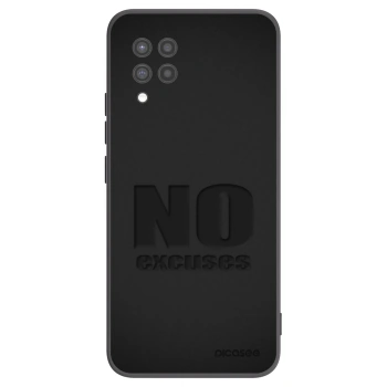 Picasee silikonski črni ovitek za Samsung Galaxy A42 A426B - No Excuses