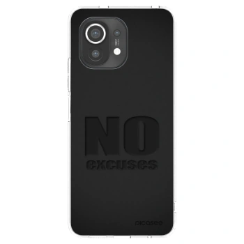 Picasee silikonski prozorni ovitek za Xiaomi Mi 11 - No Excuses