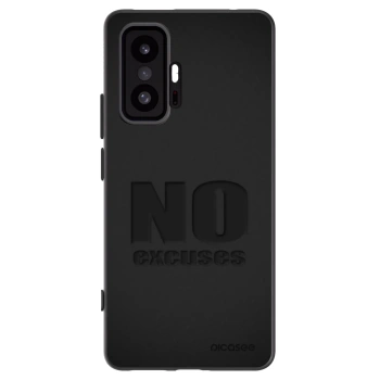 Picasee silikonski črni ovitek za Xiaomi 11T - No Excuses