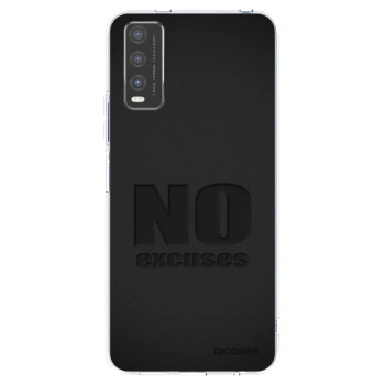Picasee silikonski prozorni ovitek za Vivo Y20s - No Excuses