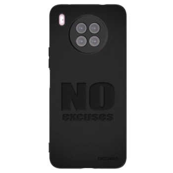 Picasee silikonski črni ovitek za Huawei Nova 8i - No Excuses