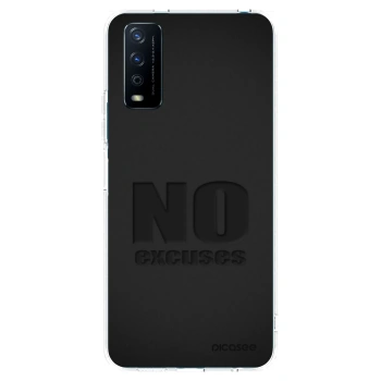 Picasee silikonski prozorni ovitek za Vivo Y11s - No Excuses
