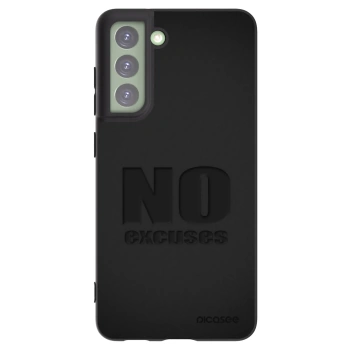Picasee silikonski črni ovitek za Samsung Galaxy S21 FE 5G - No Excuses
