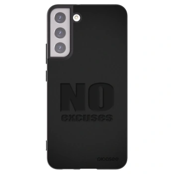 Picasee silikonski črni ovitek za Samsung Galaxy S22+ 5G - No Excuses