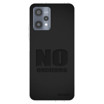 Picasee silikonski prozorni ovitek za Realme 9 Pro 5G - No Excuses