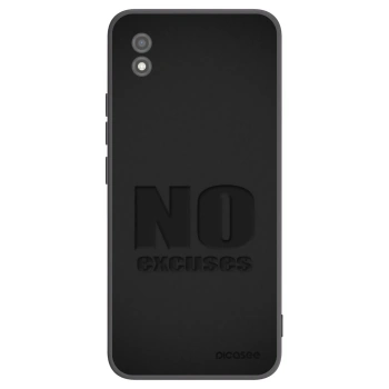 Picasee silikonski črni ovitek za Realme C11 (2021) - No Excuses