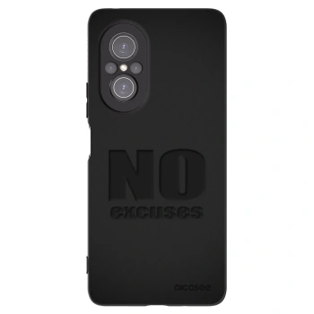 Picasee silikonski črni ovitek za Huawei Nova 9 SE - No Excuses