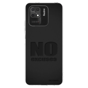 Picasee silikonski prozorni ovitek za Xiaomi Redmi 10C - No Excuses