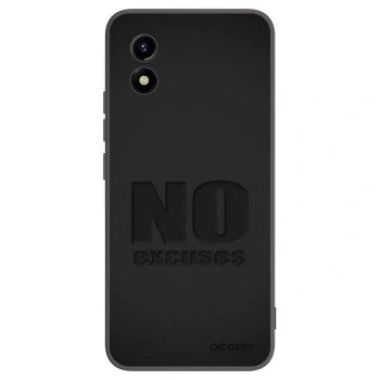 Picasee silikonski črni ovitek za Vivo Y01 - No Excuses