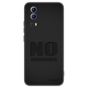 Picasee silikonski črni ovitek za Vivo Y52 5G - No Excuses