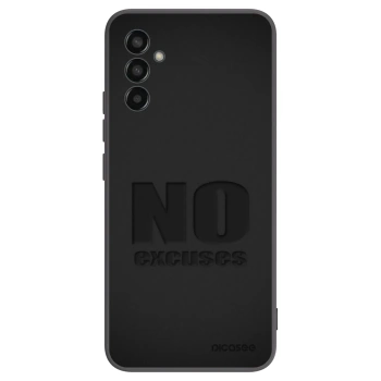 Picasee silikonski črni ovitek za Samsung Galaxy M13 M135F - No Excuses