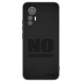 Picasee silikonski črni ovitek za Xiaomi 12 Lite - No Excuses