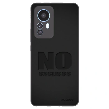 Picasee silikonski črni ovitek za Xiaomi 12T Pro - No Excuses