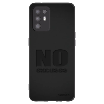 Picasee silikonski črni ovitek za OPPO A94 5G - No Excuses