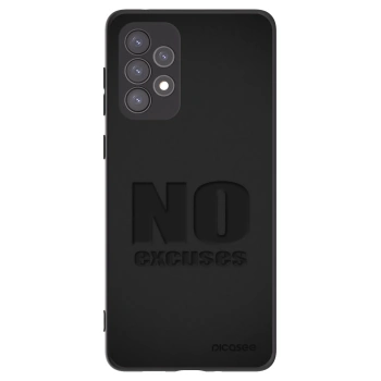 Picasee silikonski črni ovitek za Samsung Galaxy A73 5G - No Excuses