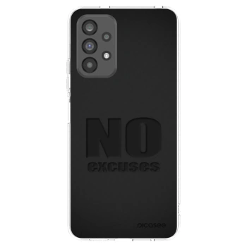 Picasee silikonski prozorni ovitek za Samsung Galaxy A73 5G - No Excuses