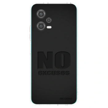 Picasee silikonski prozorni ovitek za Xiaomi Poco X5 - No Excuses