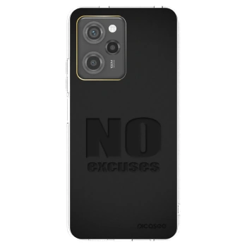 Picasee silikonski prozorni ovitek za Xiaomi Poco X5 Pro - No Excuses