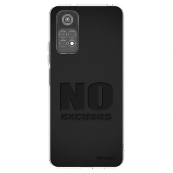 Picasee silikonski prozorni ovitek za Xiaomi Redmi Note 11S 5G - No Excuses