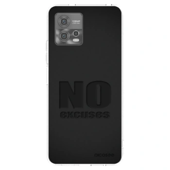 Picasee silikonski prozorni ovitek za Motorola Moto G72 - No Excuses
