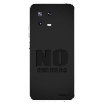 Picasee silikonski prozorni ovitek za Xiaomi 13 Pro - No Excuses