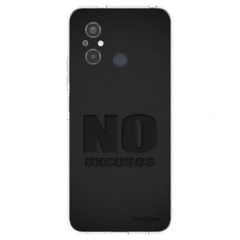 Picasee silikonski prozorni ovitek za Xiaomi Redmi 12C - No Excuses