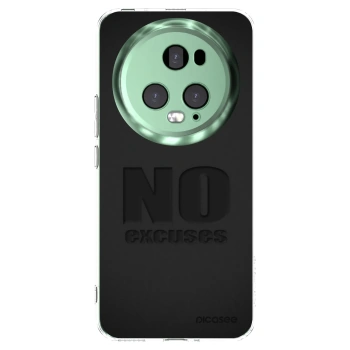 Picasee silikonski prozorni ovitek za Honor Magic5 Pro - No Excuses