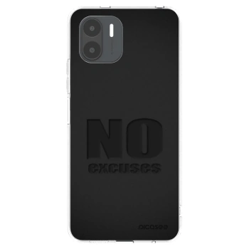 Picasee silikonski prozorni ovitek za Xiaomi Redmi A2 - No Excuses