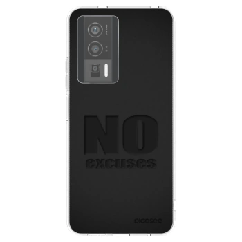 Picasee silikonski prozorni ovitek za Xiaomi Poco F5 Pro 5G - No Excuses