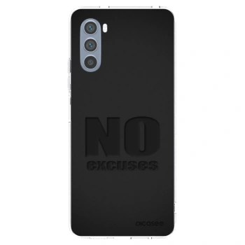 Picasee silikonski prozorni ovitek za Motorola Moto G62 - No Excuses